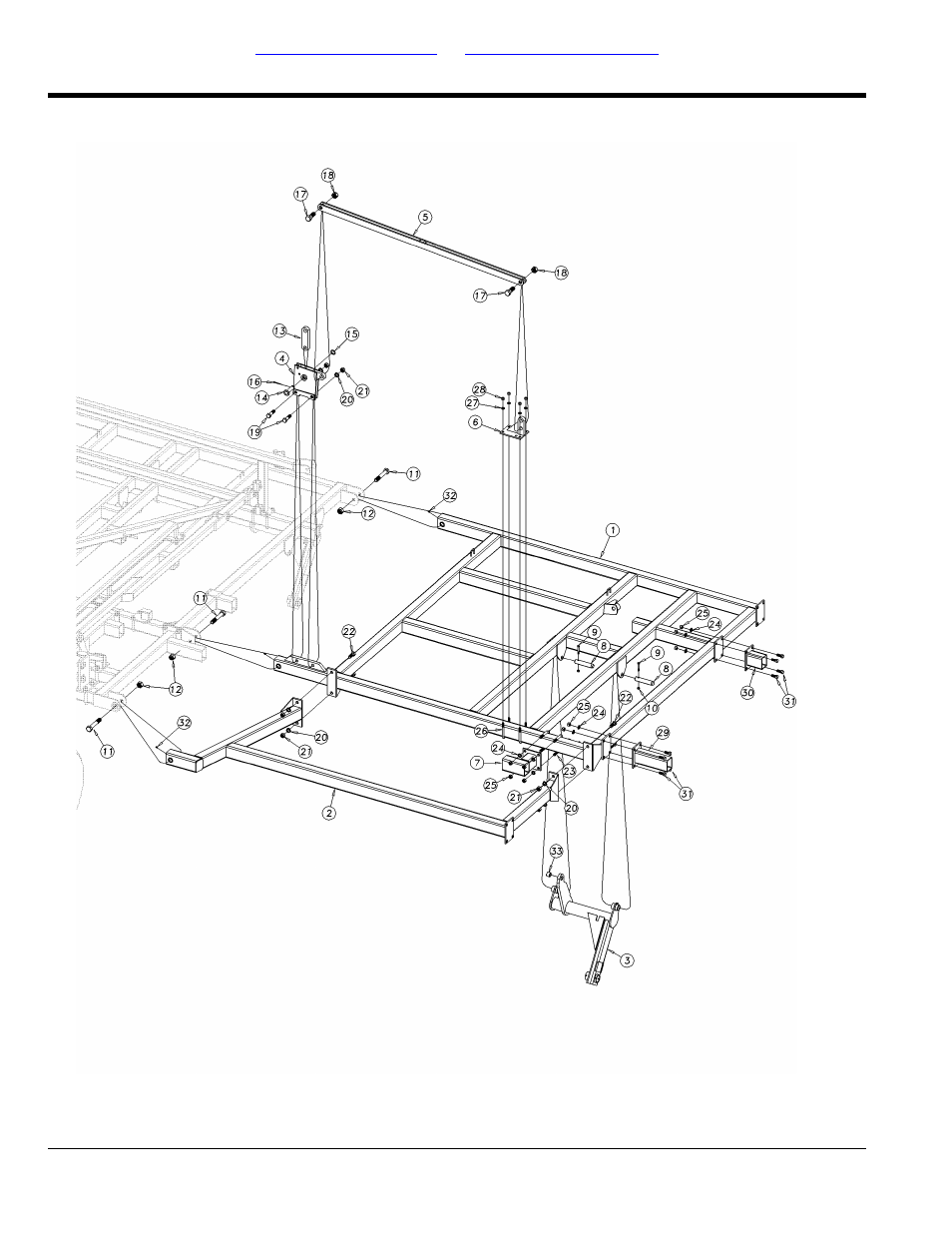 6318-6328 wing assembly | Great Plains 6328 Series VII Field Cultivator-Floating Hitch Parts Manual User Manual | Page 14 / 92