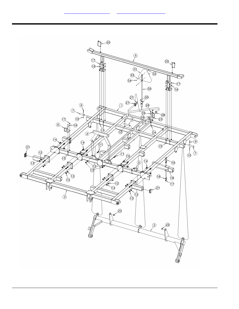 Section 2: frames, Center frame assembly, Selected models | Great Plains 6328 Series VII Field Cultivator-Floating Hitch Parts Manual User Manual | Page 6 / 92
