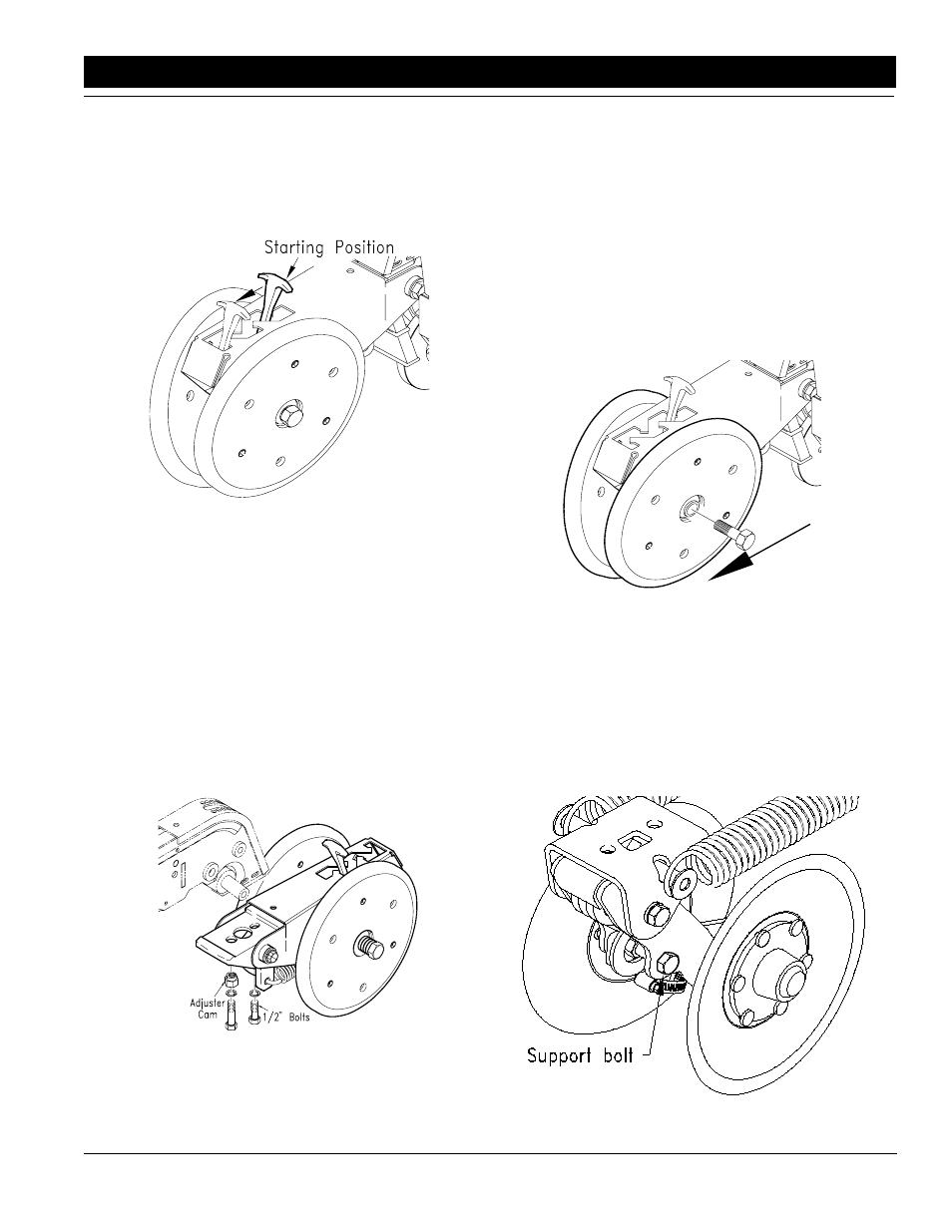 Closing disk adjustments | Great Plains 2SBM30 Operator Manual User Manual | Page 23 / 32