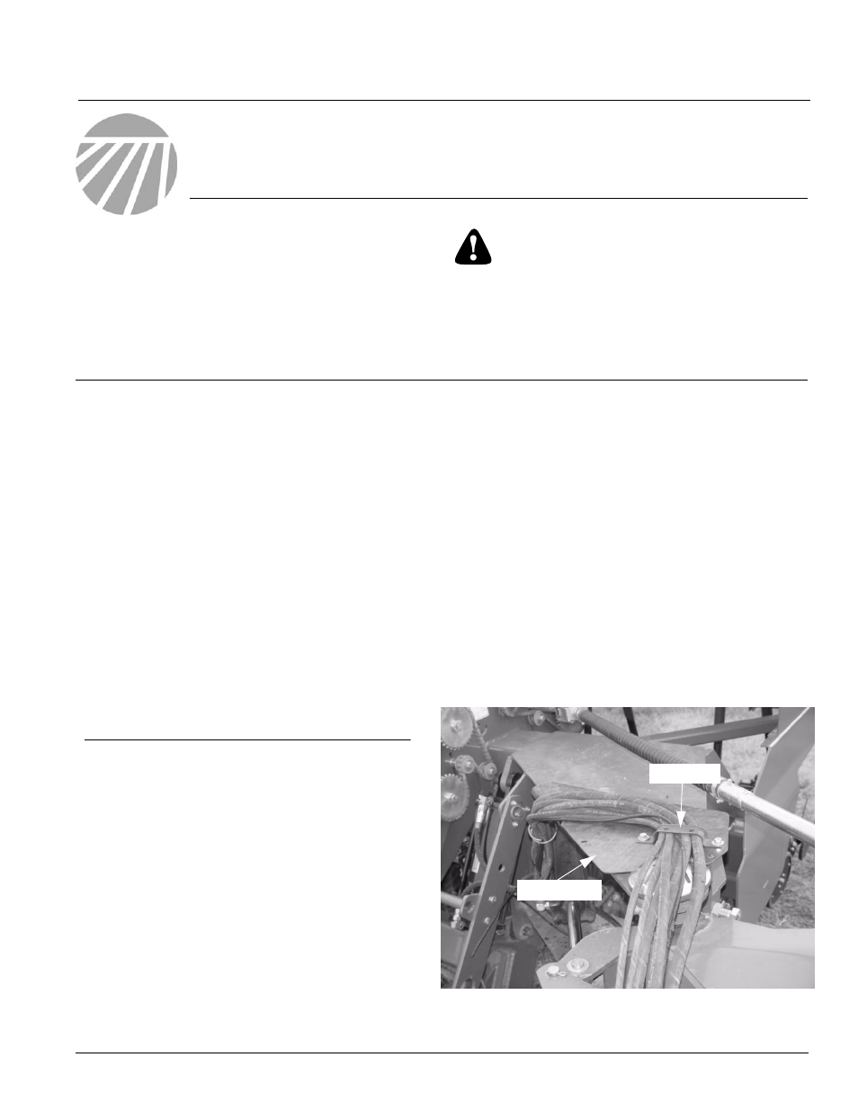 Great Plains Hyd Hose Route User Manual | 3 pages
