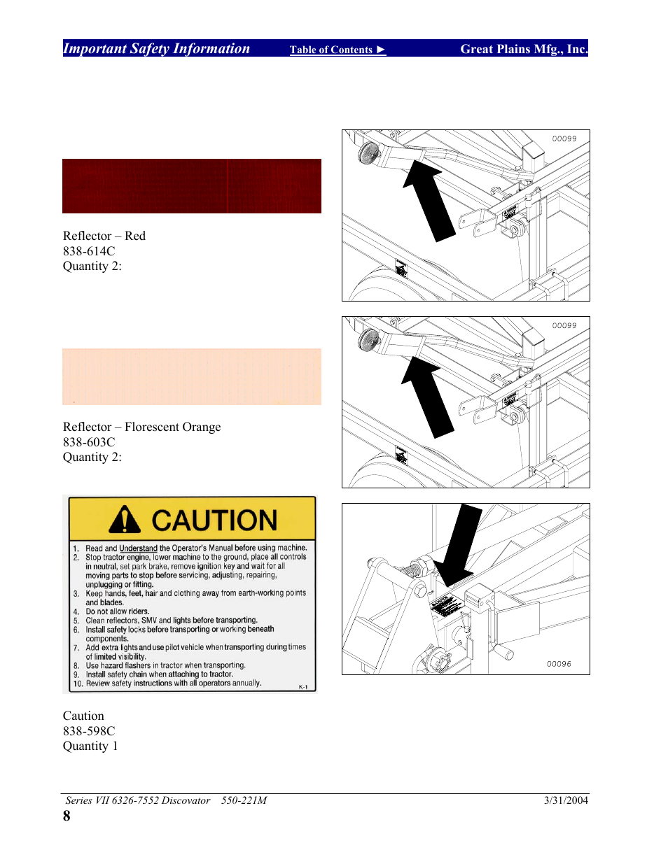 Great Plains 7552 Series VII Operator Manual User Manual | Page 12 / 109