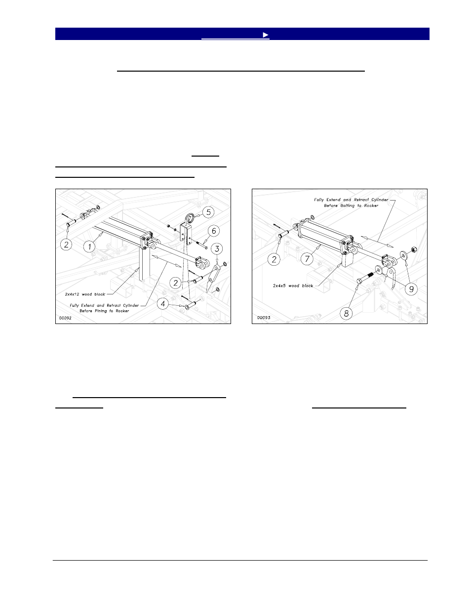 Fold cylinders, rocker arm and 3” rollers assembly | Great Plains 7552 Series VII Operator Manual User Manual | Page 27 / 109