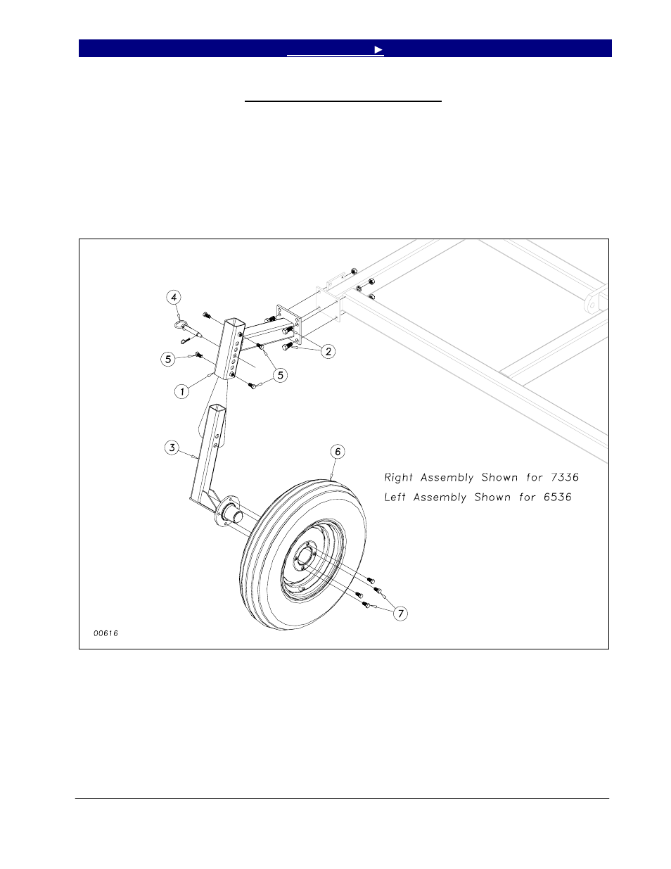 Front gauge wheel assembly | Great Plains 7552 Series VII Operator Manual User Manual | Page 29 / 109