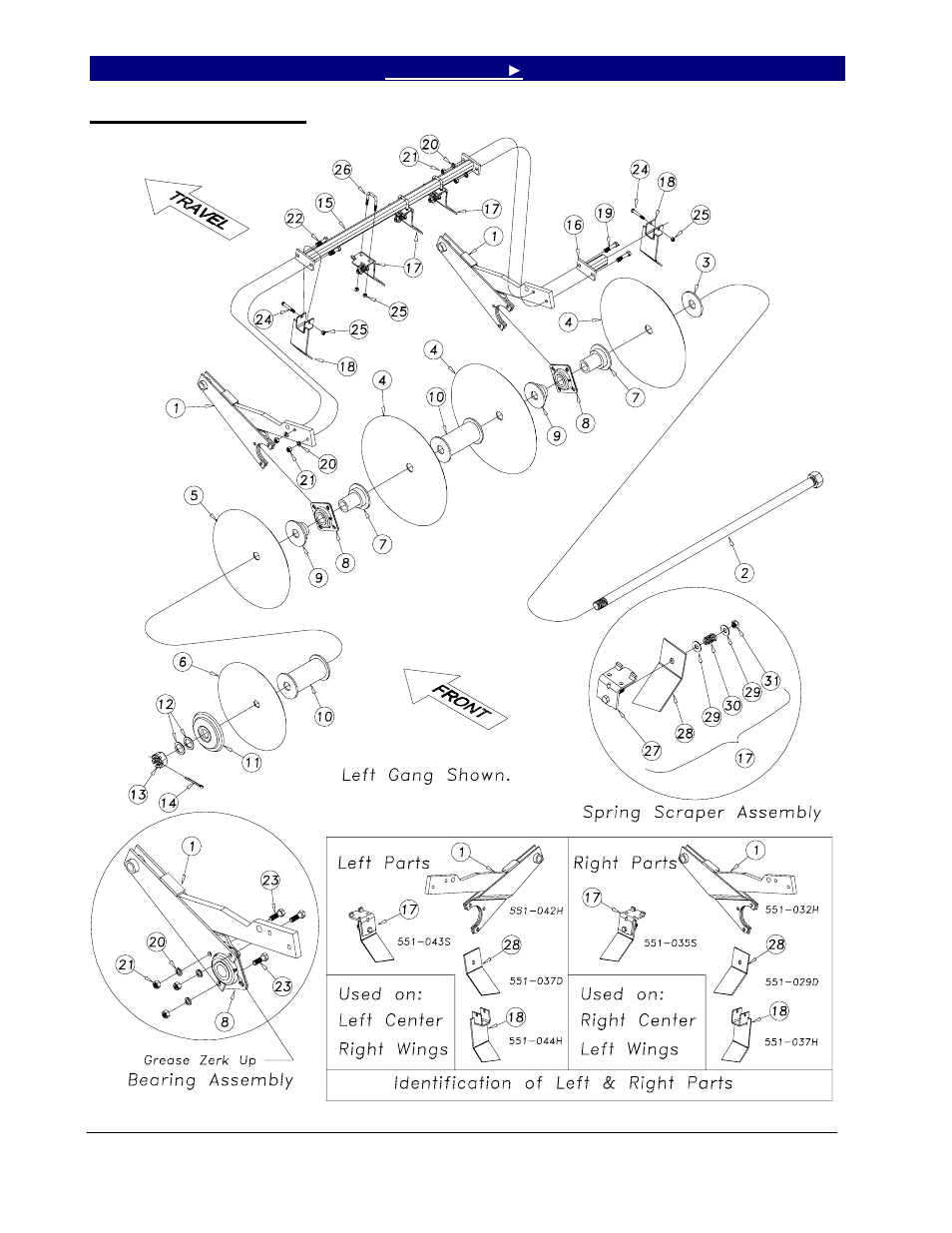 Disc gang assembly | Great Plains 7552 Series VII Operator Manual User Manual | Page 44 / 109