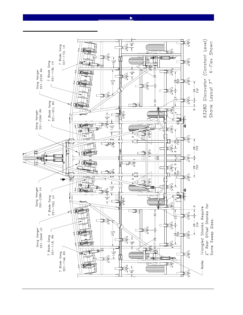 6328d machine layout, disc | Great Plains 7552 Series VII Operator Manual User Manual | Page 76 / 109
