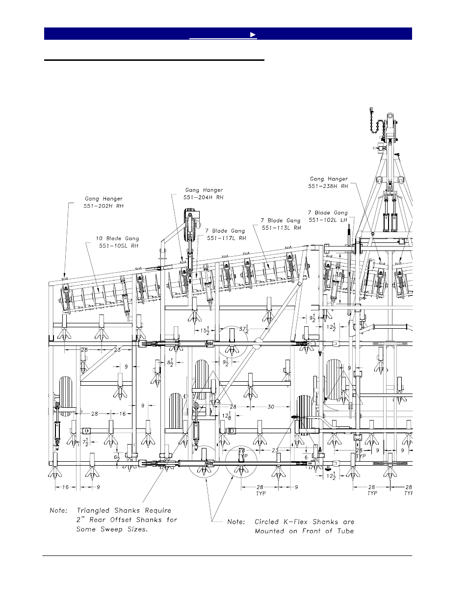 6542d machine layout, disc, 6542d machine layout, disc (s/n 1329dd+) | Great Plains 7552 Series VII Operator Manual User Manual | Page 86 / 109