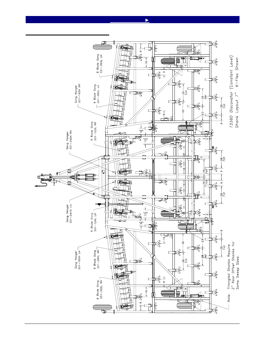 7336d machine layout, disc | Great Plains 7552 Series VII Operator Manual User Manual | Page 92 / 109