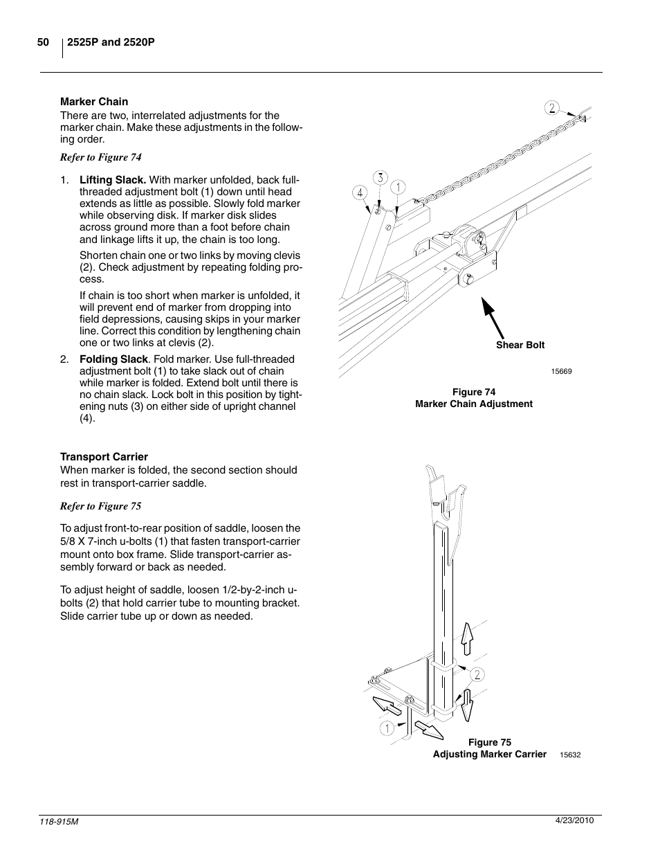 Great Plains 2525P Operator Manual User Manual | Page 52 / 159