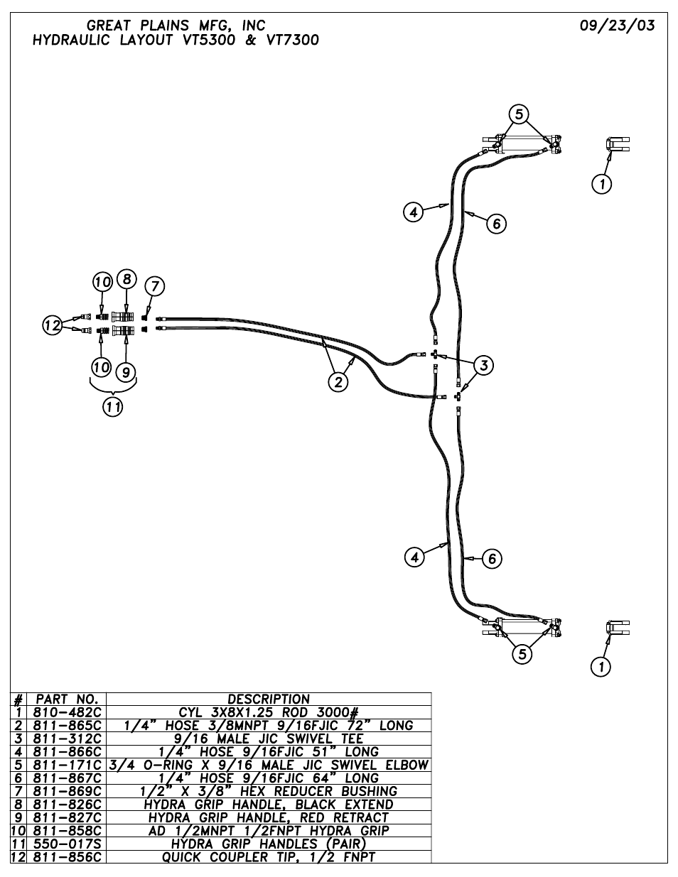 Great Plains VT7300 Soil Conditioner Assembly Instructions User Manual | Page 10 / 11