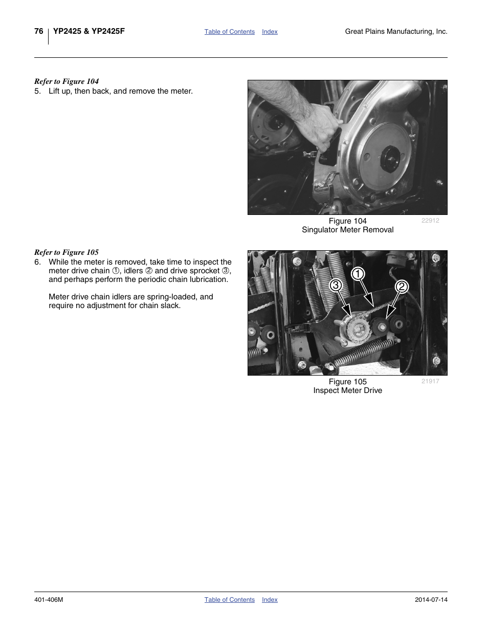 Great Plains YP2425F-2470 Operator Manual User Manual | Page 80 / 162