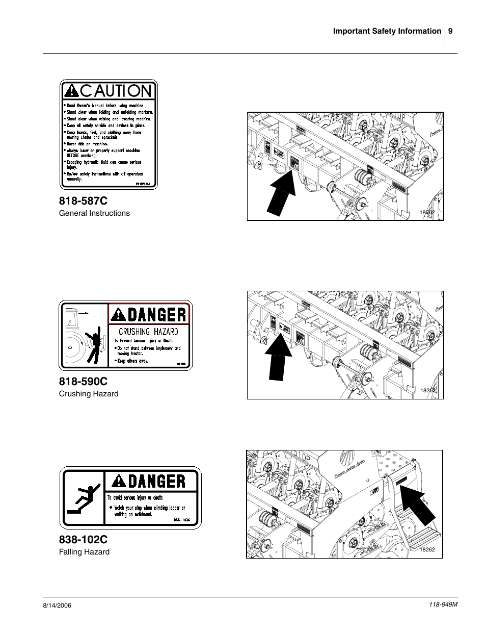 587c, 590c, 102c | Great Plains 1525P Operator Manual User Manual | Page 11 / 147