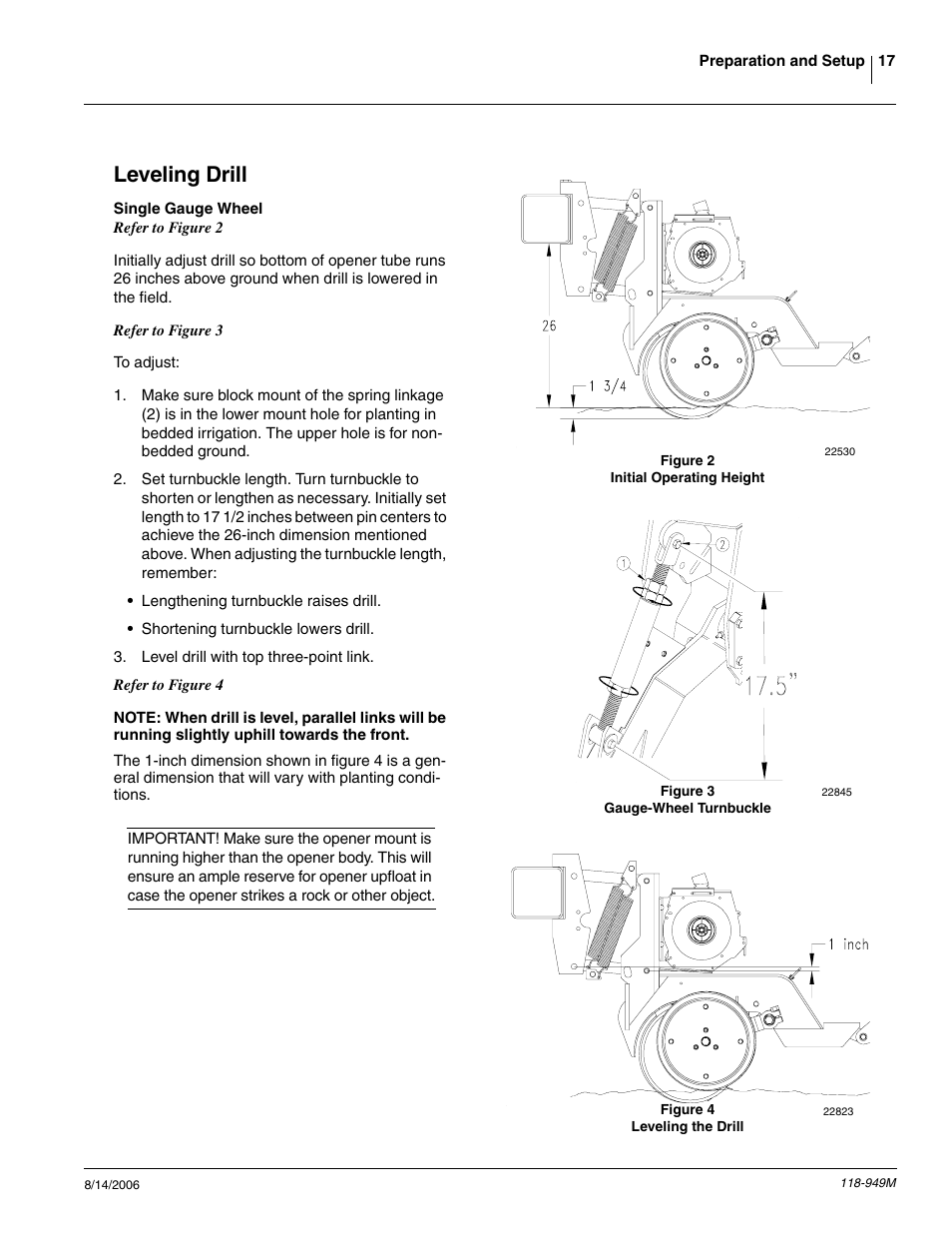 Leveling drill | Great Plains 1525P Operator Manual User Manual | Page 19 / 147