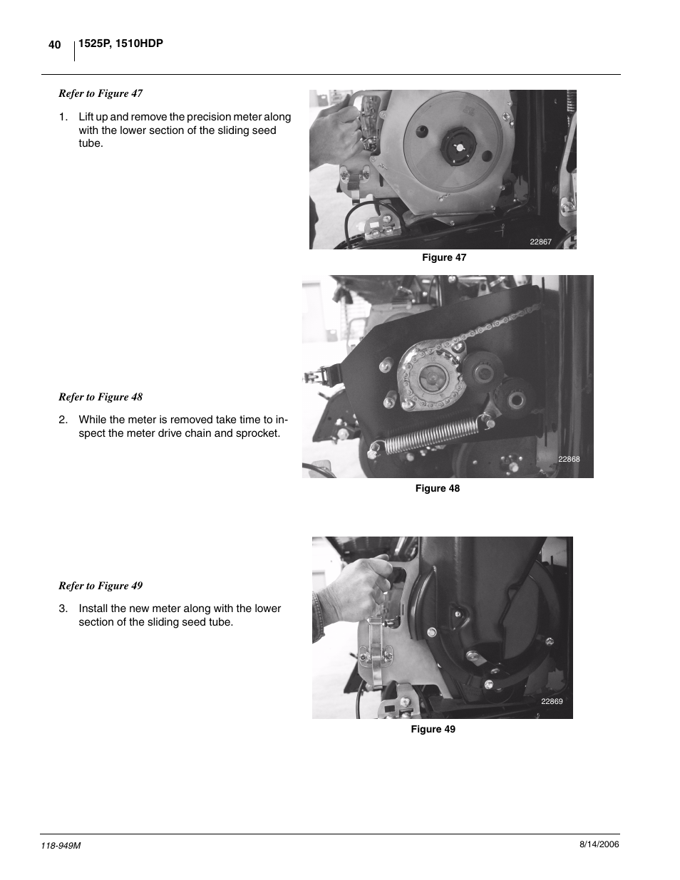 Great Plains 1525P Operator Manual User Manual | Page 42 / 147