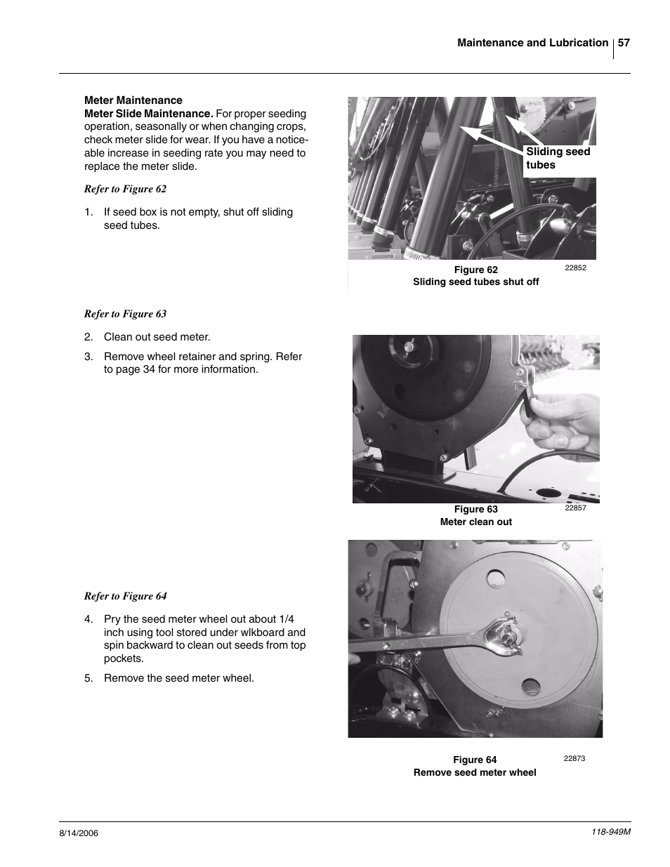 Meter maintenance | Great Plains 1525P Operator Manual User Manual | Page 59 / 147