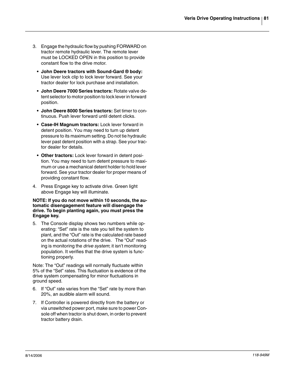 Great Plains 1525P Operator Manual User Manual | Page 83 / 147