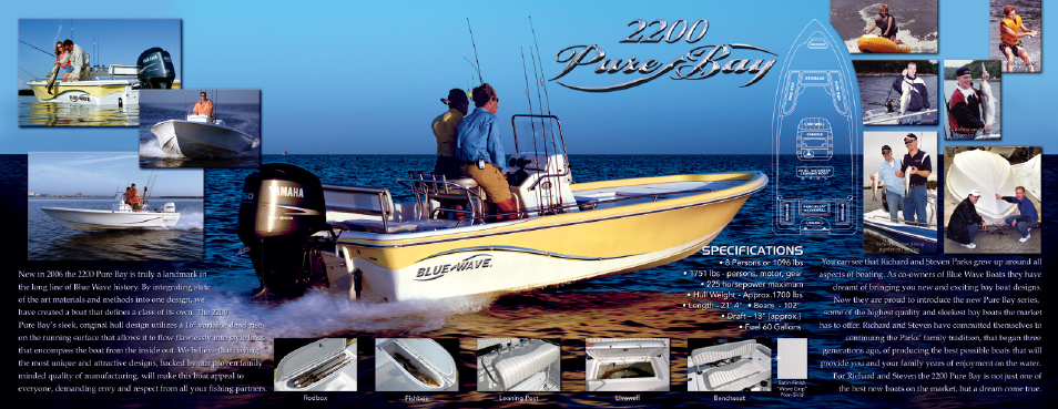 Blue Wave Boats 2200 Pure Bay User Manual | 1 page