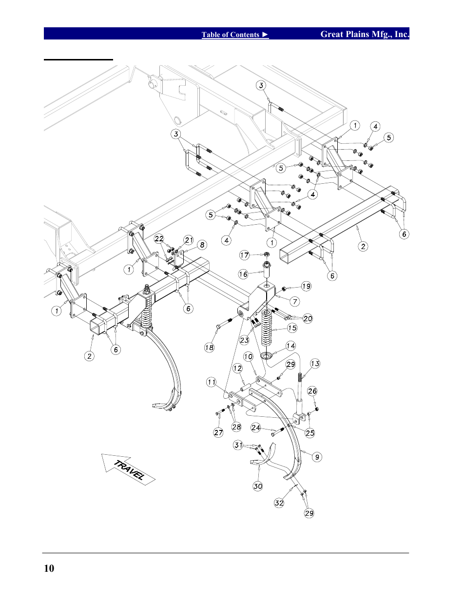 Section 5: parts & hydraulics, Ridge splitter, Section 5 parts & hydraulics | Great Plains VT7300 Operator Manual User Manual | Page 12 / 40
