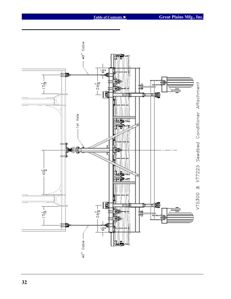 Vt5300 seedbed conditioner, Vt5300 & vt7225 seedbed conditioner | Great Plains VT7300 Operator Manual User Manual | Page 34 / 40