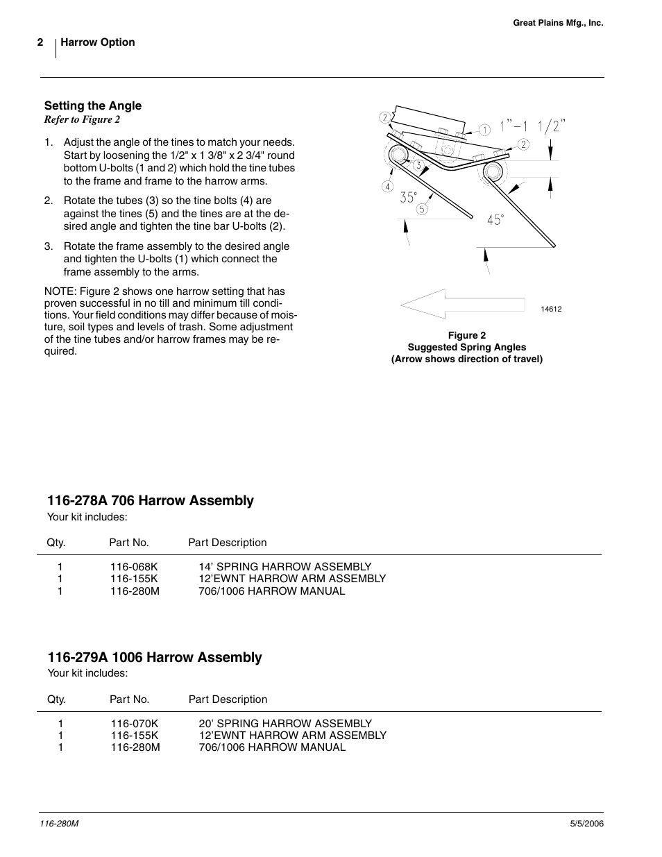 Great Plains 1006 Assembly Instructions User Manual | Page 2 / 2