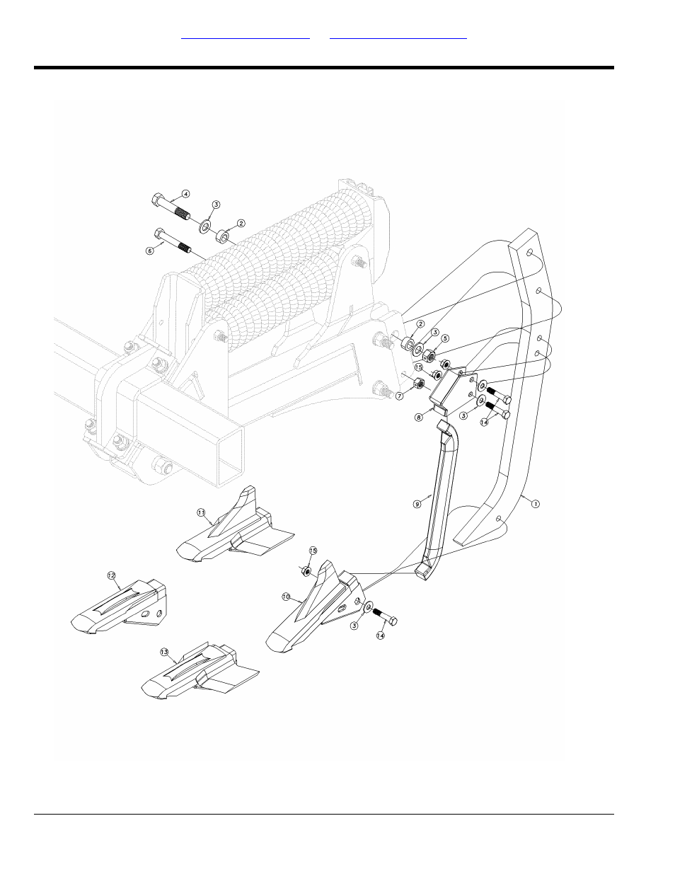 1 1/4" shanks & tips assembly | Great Plains SS1700 Parts Manual User Manual | Page 24 / 42