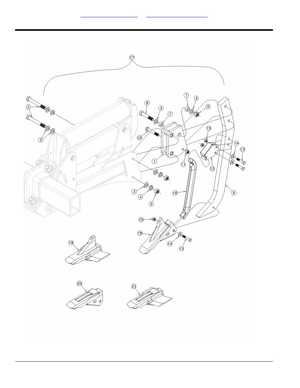 1 1/4" shanks & tips assembly (598-018a) | Great Plains SS1700 Parts Manual User Manual | Page 26 / 42