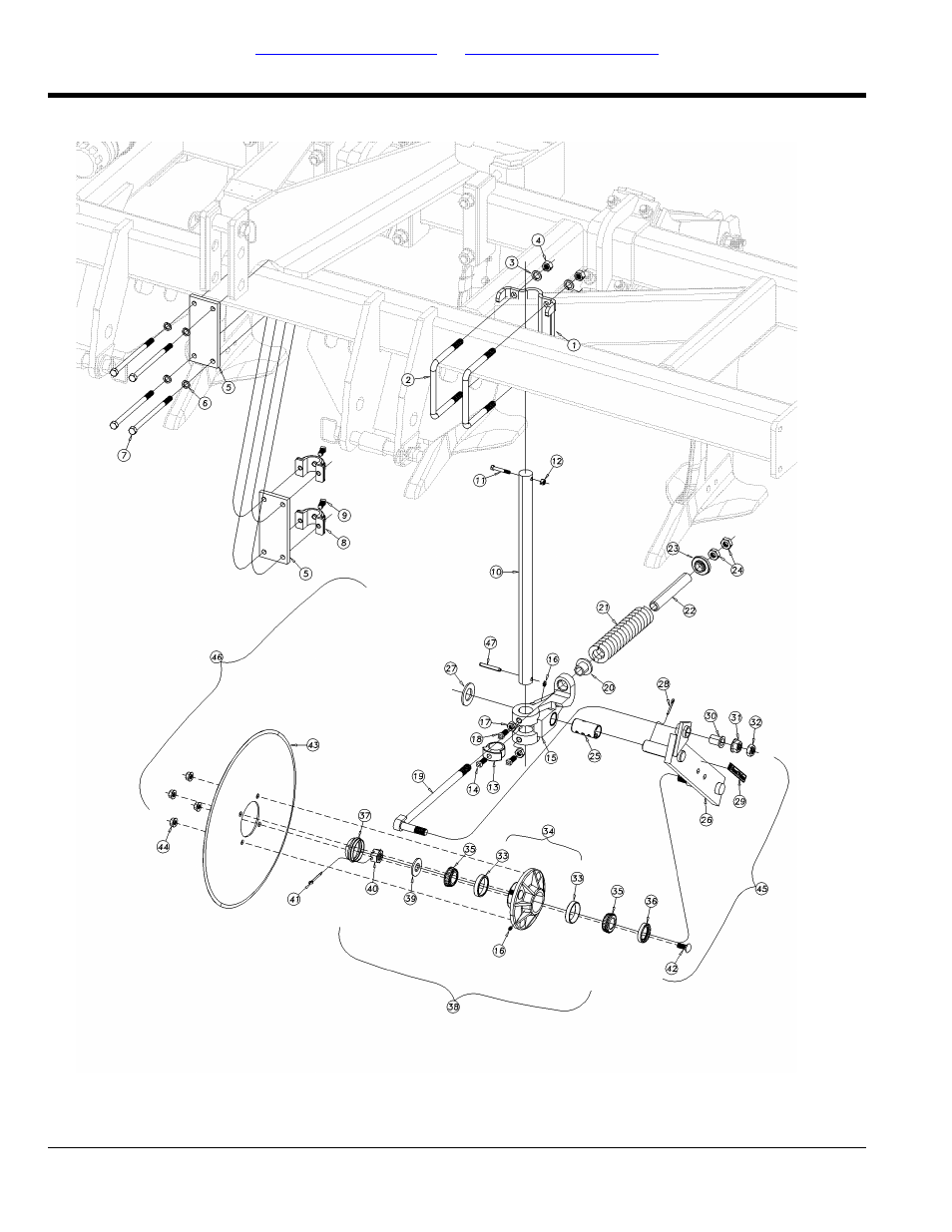 Coulter assembly | Great Plains SS1700 Parts Manual User Manual | Page 32 / 42