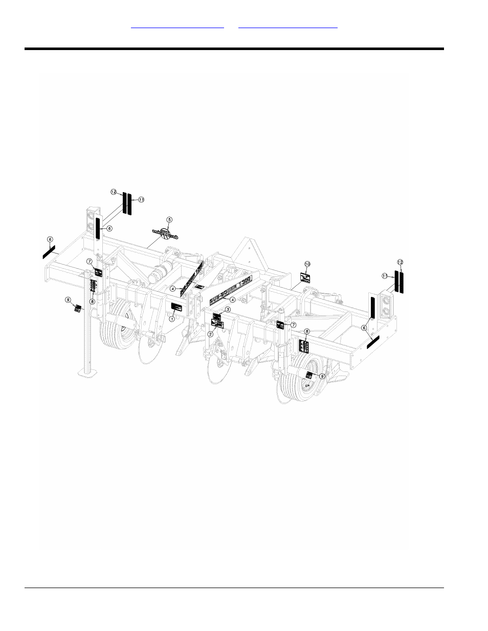 Decals, Table of contents part number index decals | Great Plains SS1700 Parts Manual User Manual | Page 36 / 42
