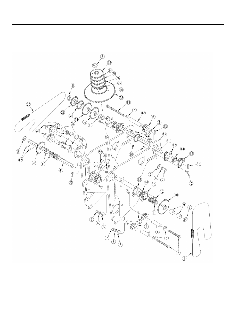 Dual gauge wheel transmission | Great Plains 2510HDP Parts Manual User Manual | Page 34 / 82