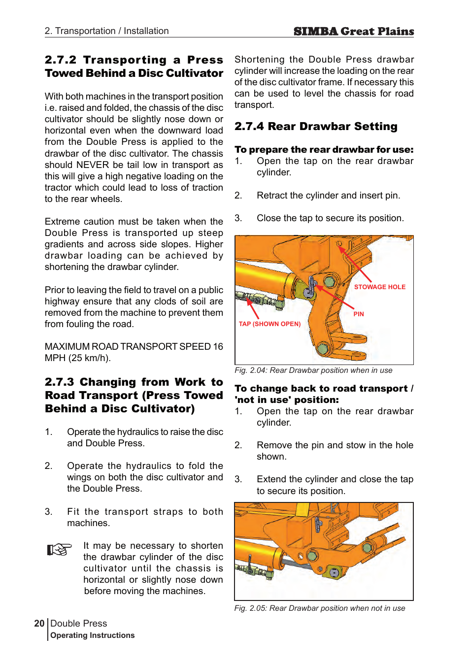 Great Plains P18046B Operator Manual User Manual | Page 20 / 146