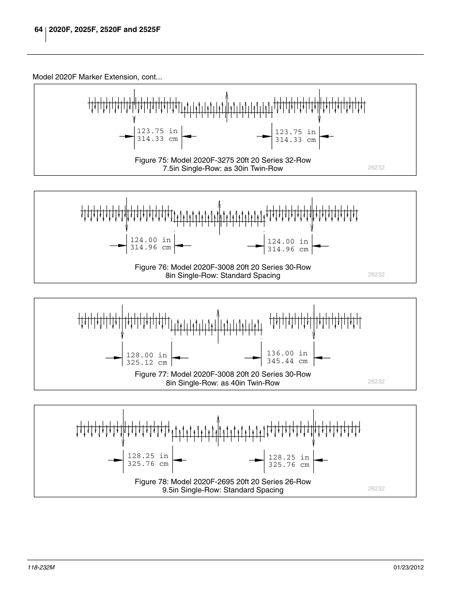 5 to tr30, 8 to tr40tr | Great Plains 2525F Operator Manual User Manual | Page 68 / 88