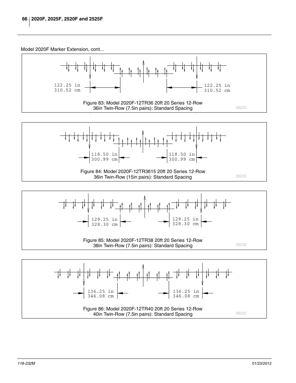 Tr36, Tr36-15, Tr38 | Tr40 | Great Plains 2525F Operator Manual User Manual | Page 70 / 88