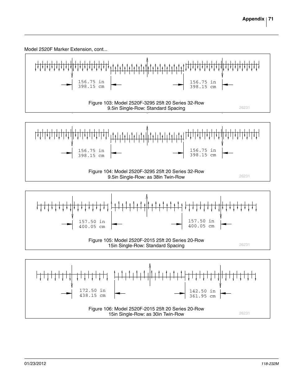 5 to tr38, 15 to 30 | Great Plains 2525F Operator Manual User Manual | Page 75 / 88