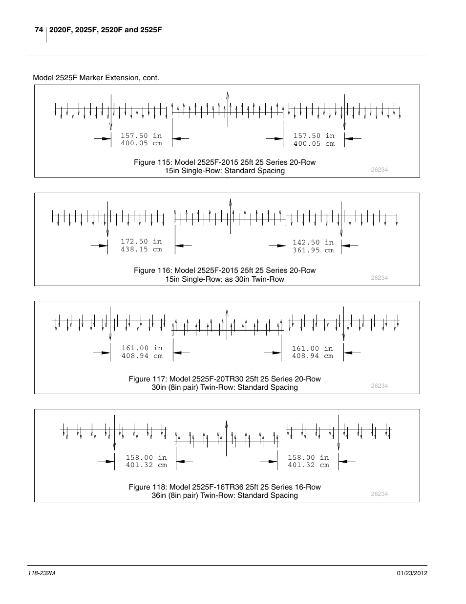 15 to 30, Tr30, Tr36 | Great Plains 2525F Operator Manual User Manual | Page 78 / 88