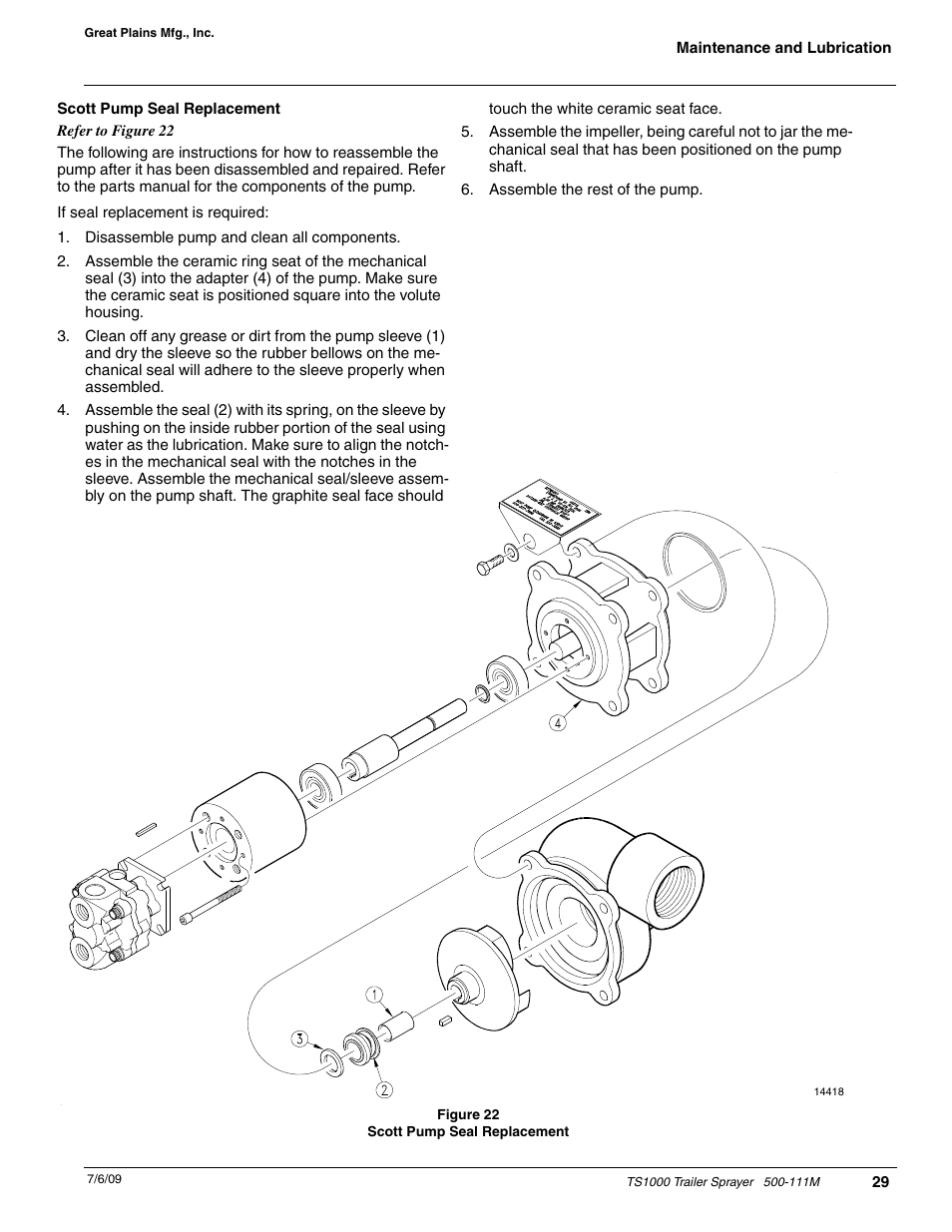 Great Plains TS1000 Trailer Sprayer Operator Manual User Manual | Page 31 / 39