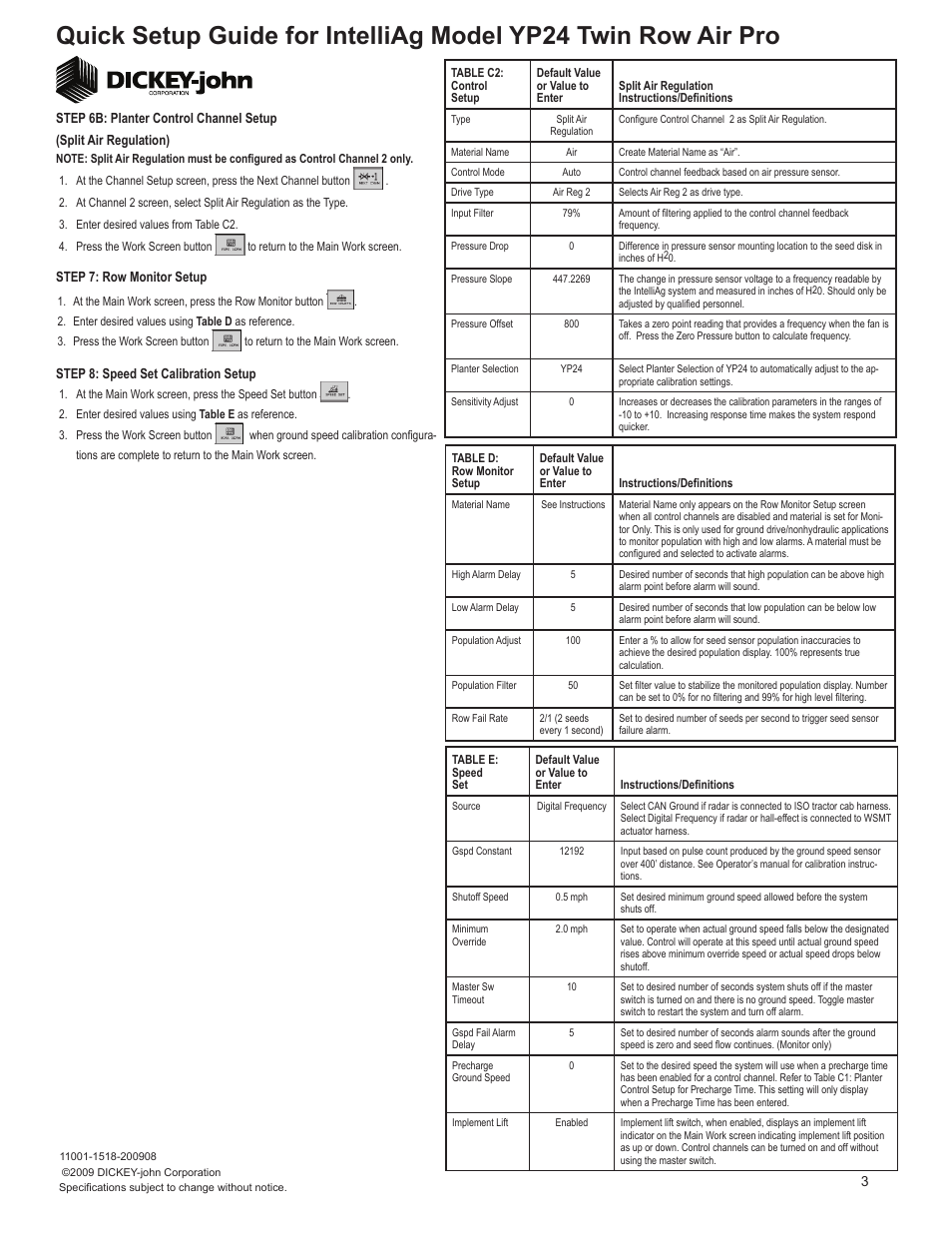Great Plains YP2425A-48TR 48 Twin Row 30-Inch Quick Start User Manual | Page 3 / 5