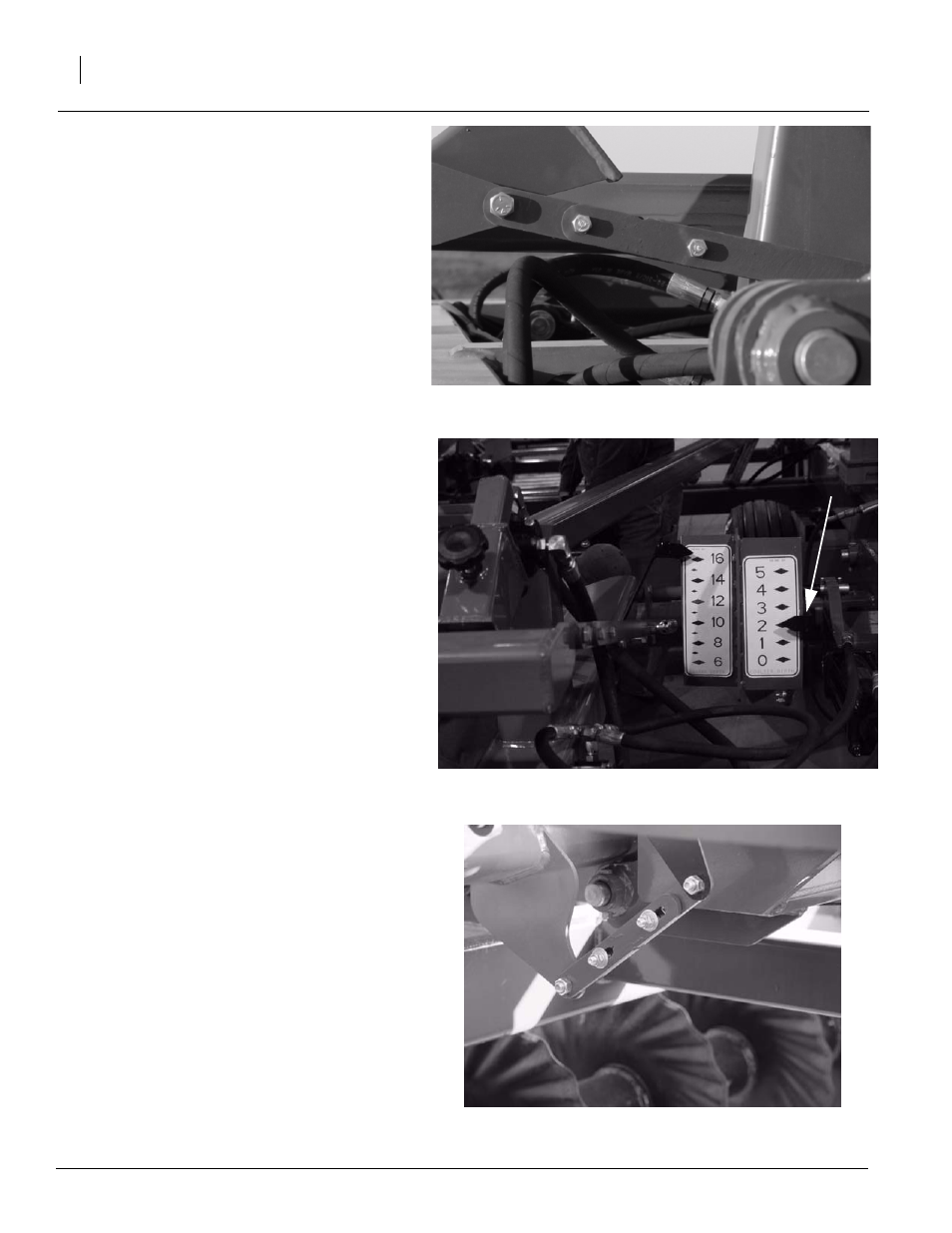 Setting the coulter depth gage | Great Plains Max Cover Verti-Till Ripper Operator Manual User Manual | Page 28 / 42