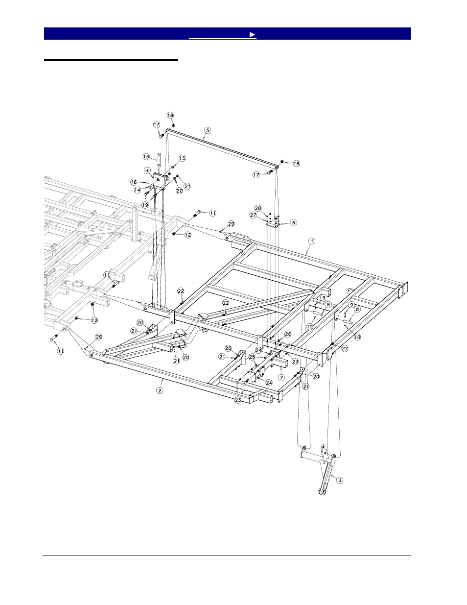 7332-7337 wing assembly, 7332-7337 wing assembly -7 | Great Plains 7344 Series VII Field Cultivator-Floating Hitch Parts Manual User Manual | Page 12 / 75