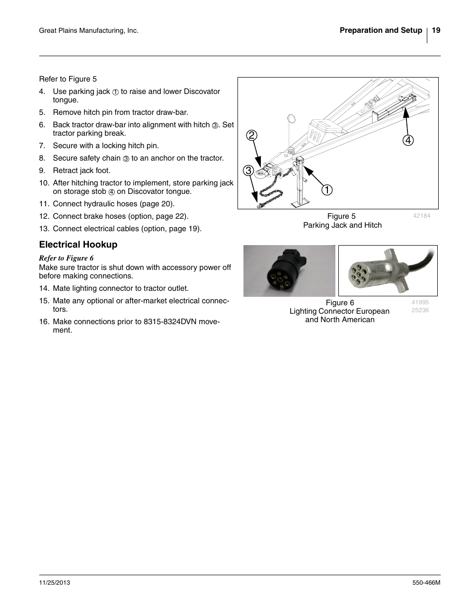 Electrical hookup | Great Plains DVN8324 Operator Manual User Manual | Page 23 / 78
