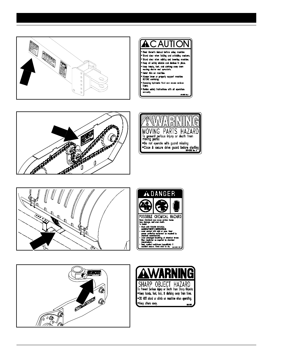 587c, 205c, 323c | 525c | Great Plains PT8030 V1015 Operator Manual User Manual | Page 10 / 59
