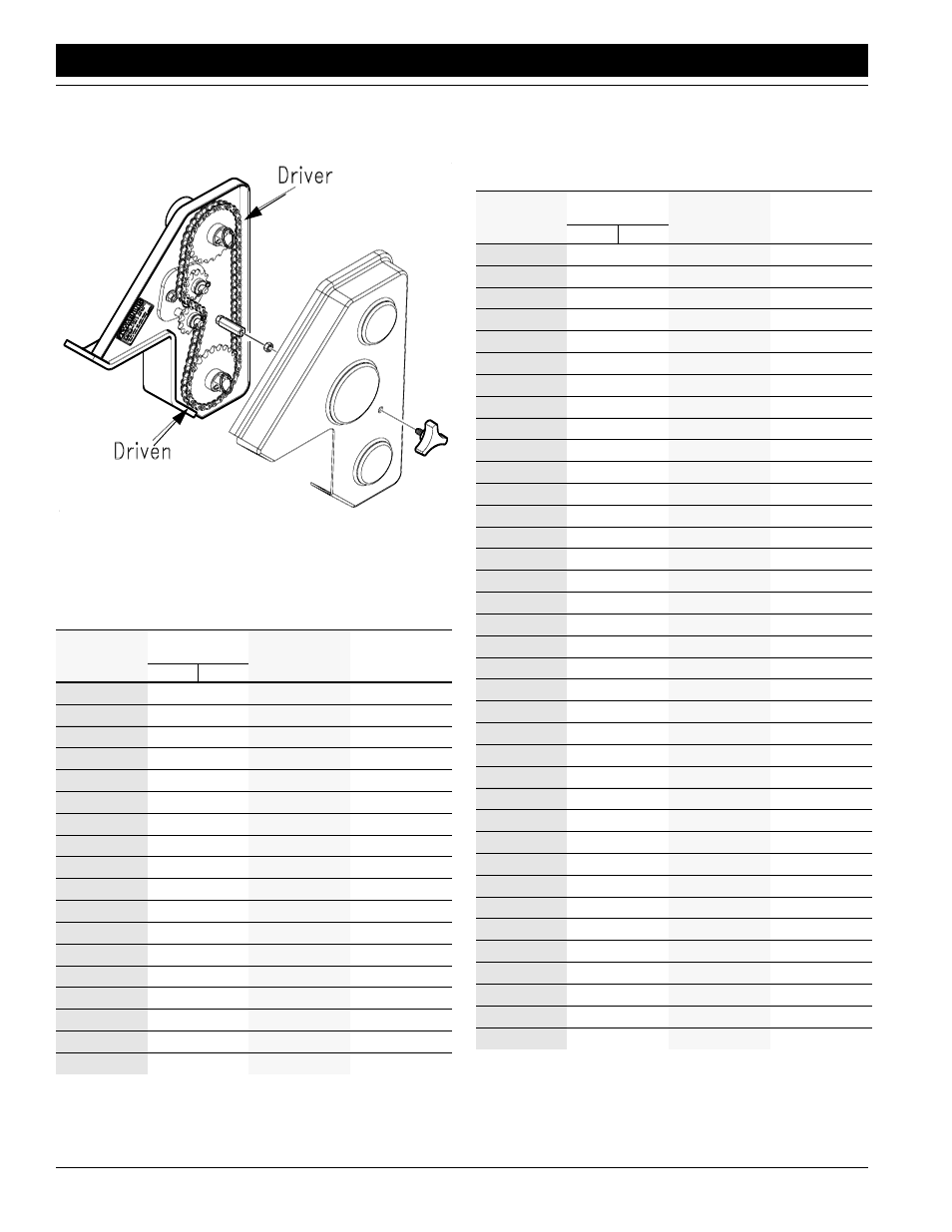 See figure 3-2, Planting rates for finger pickup corn meters, Planting rates 30-inch row width | Great Plains PT8030 V1015 Operator Manual User Manual | Page 20 / 59