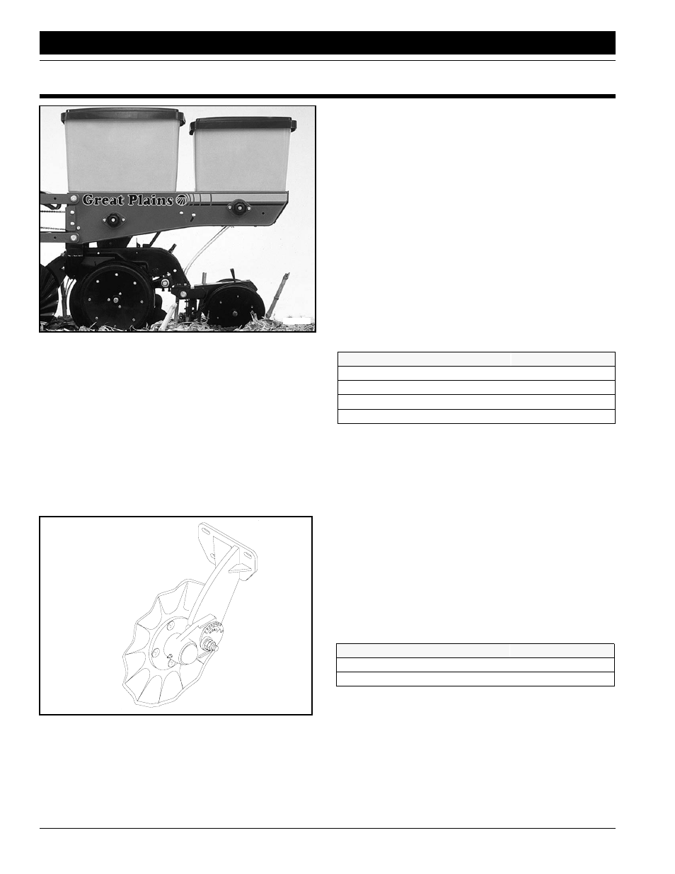 Unit mounted coulter, Chemical application, Options | Great Plains PT8030 V1015 Operator Manual User Manual | Page 50 / 59