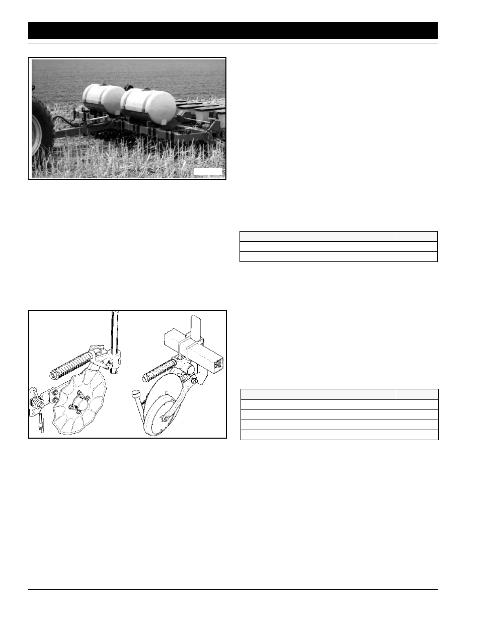 Liquid fertilizer option, Fertilizer coulters | Great Plains PT8030 V1015 Operator Manual User Manual | Page 52 / 59