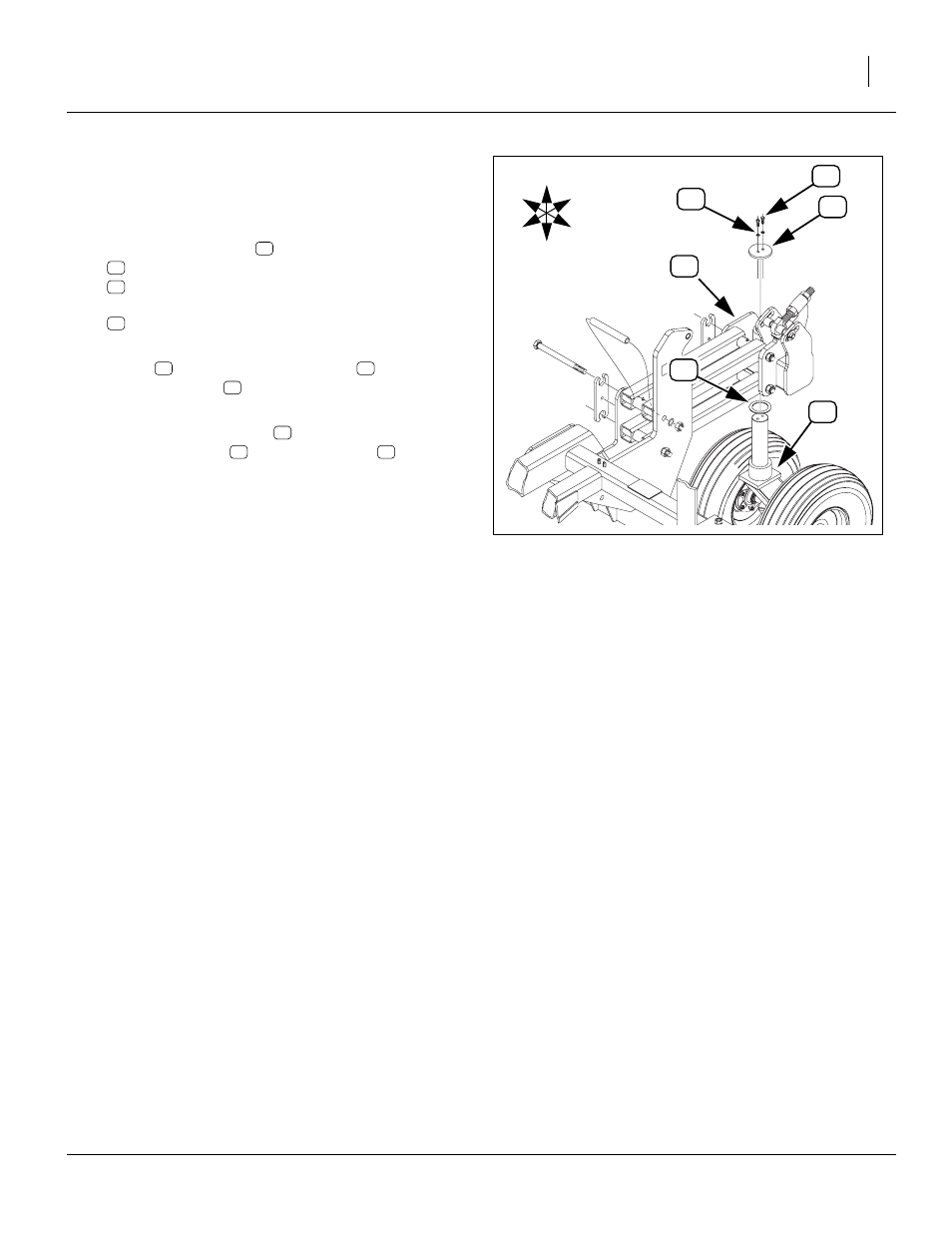 Install casters in arms | Great Plains NTA3010 Predelivery Manual User Manual | Page 17 / 44
