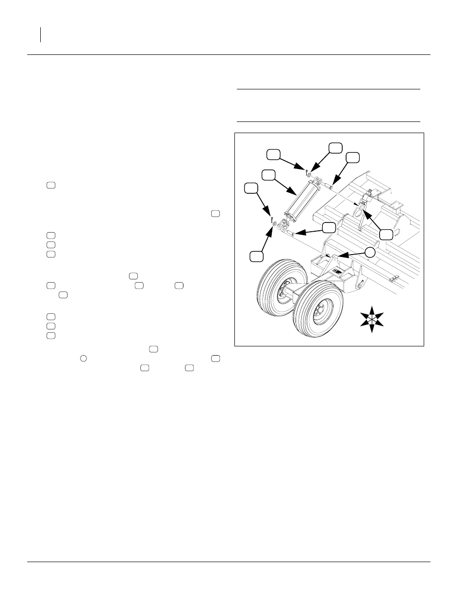 Install lift hydraulics, Install wing gauge wheel cylinders | Great Plains NTA3010 Predelivery Manual User Manual | Page 18 / 44