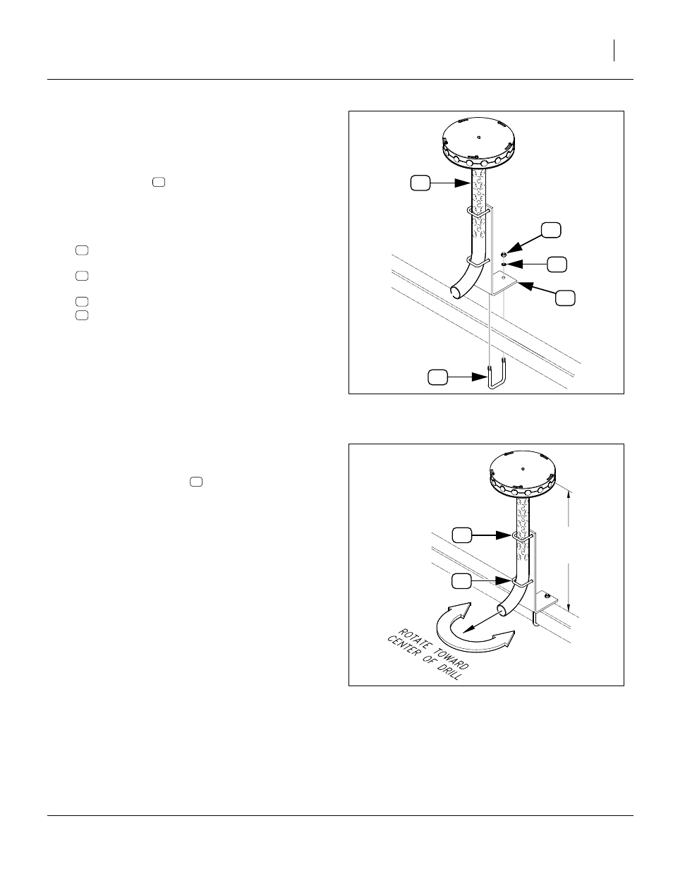 Install distribution towers, Tower positioning | Great Plains NTA3010 Predelivery Manual User Manual | Page 29 / 44
