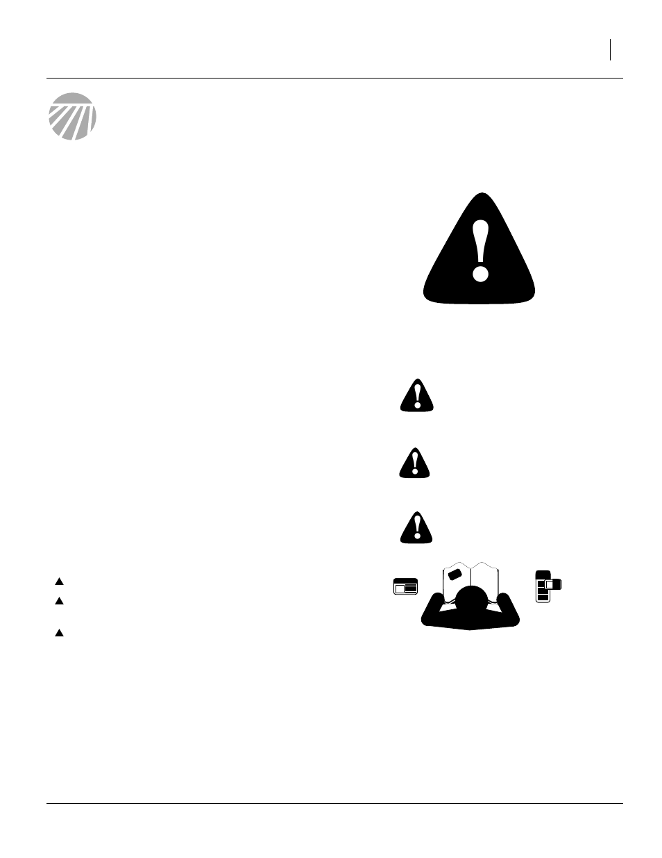 Important safety information, Look for safety symbol, Be aware of signal words | Review operating information, Danger, Caution, Warning | Great Plains NTA3010 Predelivery Manual User Manual | Page 3 / 44