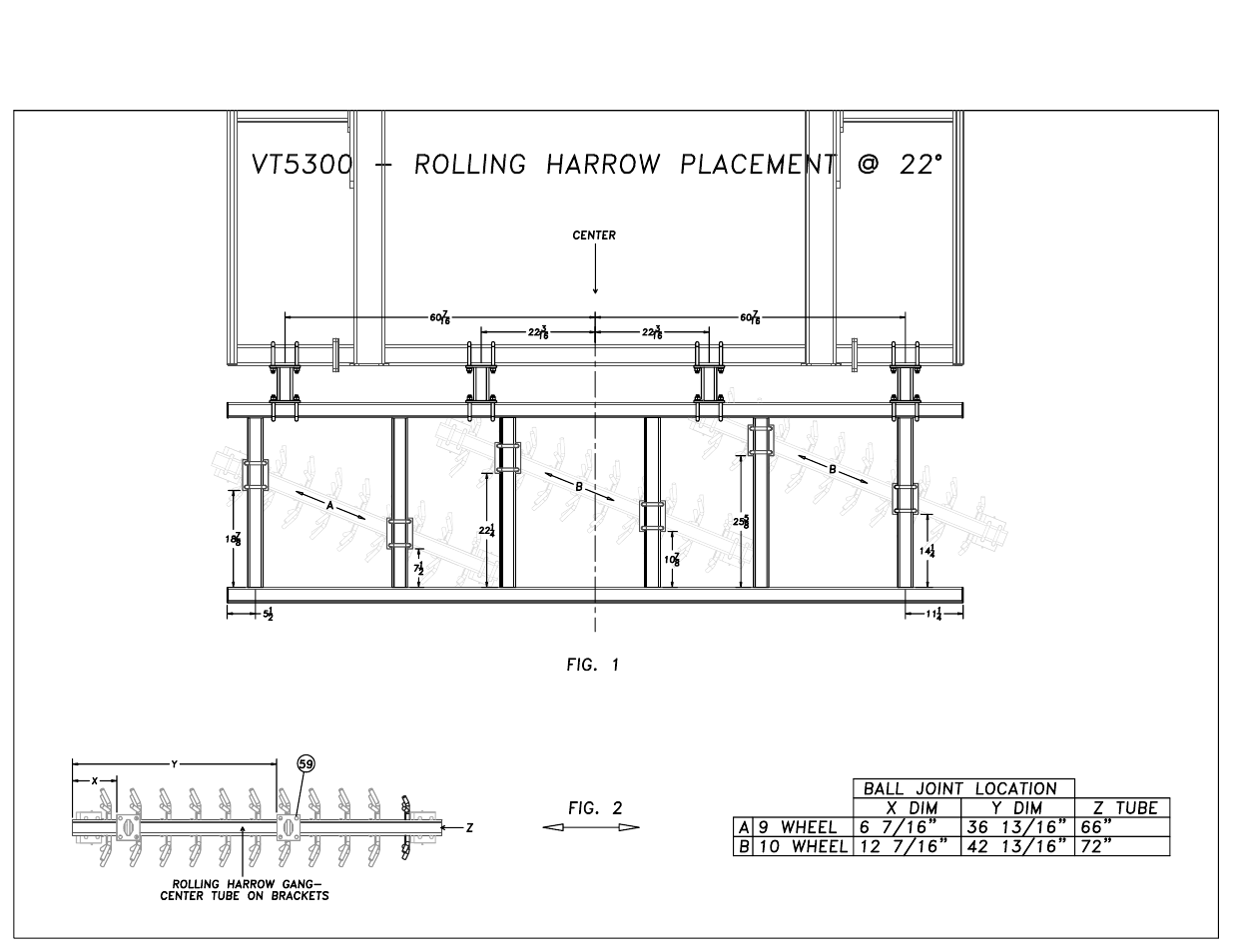 Great Plains VT5300 Rolling Harrow Assembly Instructions User Manual | Page 2 / 4