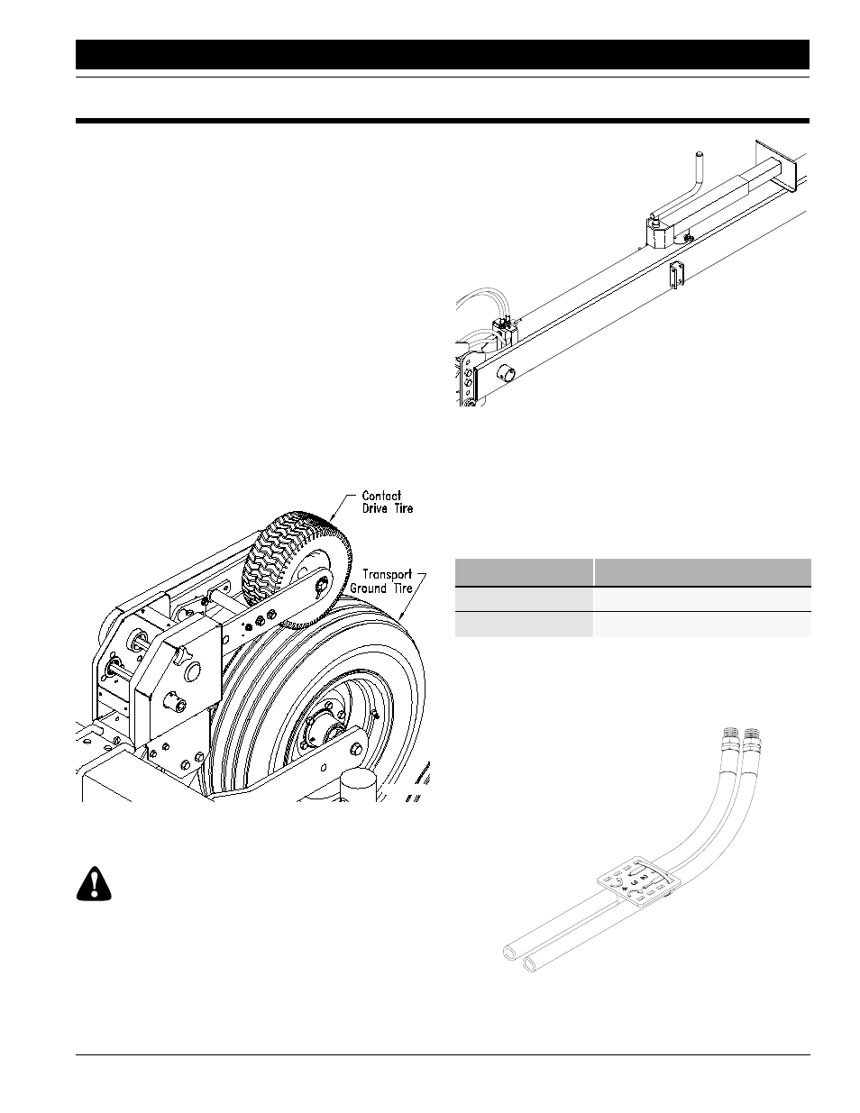 Danger, Prestart checklist, Hitching tractor to planter | Hydraulic hose hookup | Great Plains PT1230  AA1080 Operator Manual User Manual | Page 13 / 67