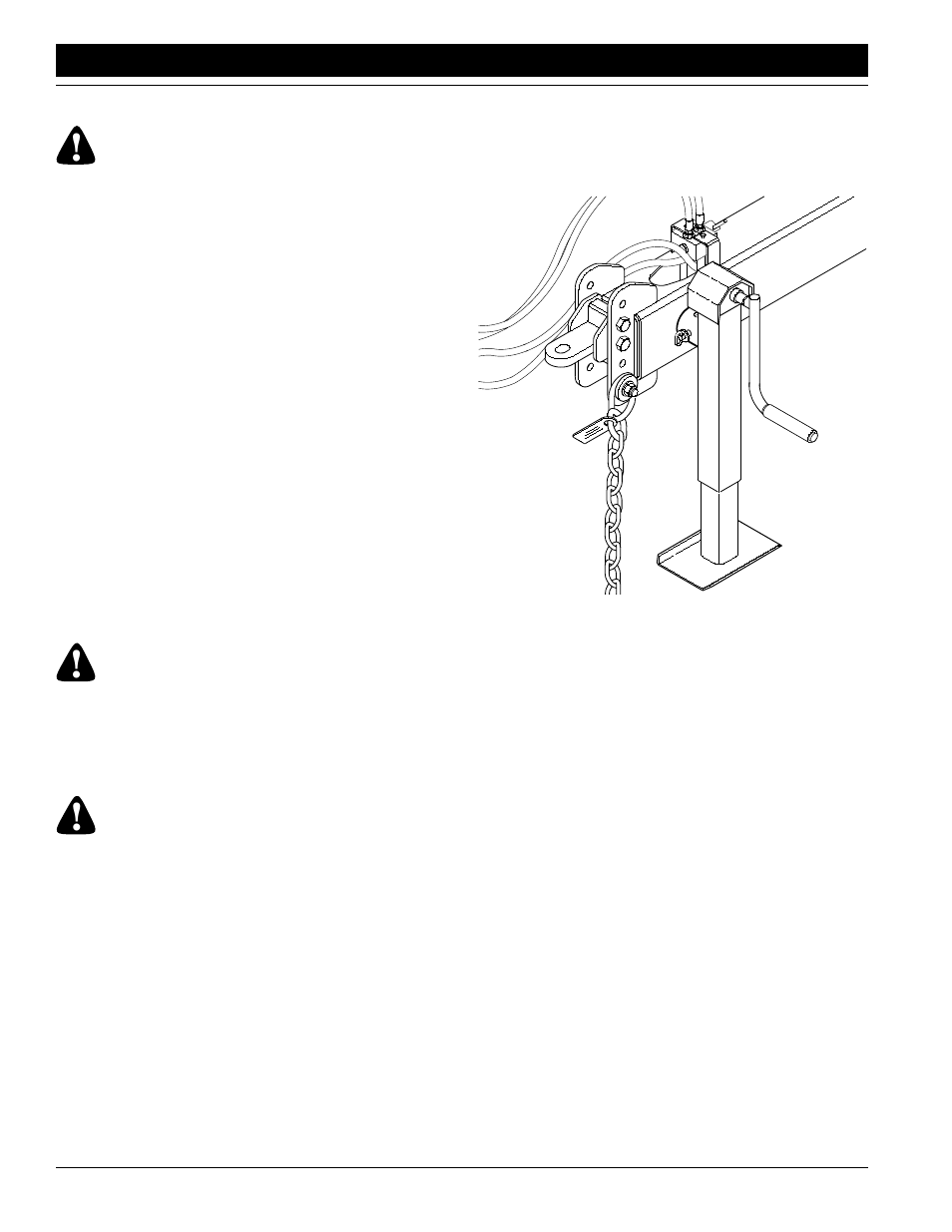 Caution, Danger, Transporting | Parking | Great Plains PT1230  AA1080 Operator Manual User Manual | Page 22 / 67