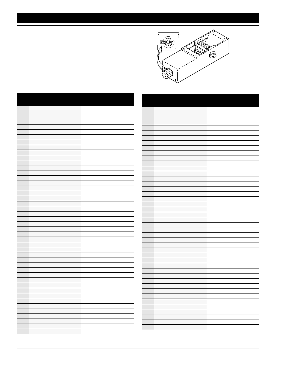 Granular chemical rate charts | Great Plains PT1230  AA1080 Operator Manual User Manual | Page 30 / 67